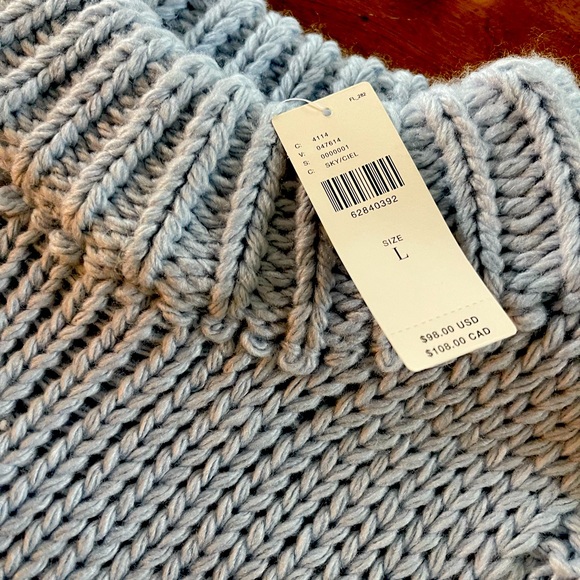 Baby Blue sleeveless sweater NWT from Anthropologie - Picture 2 of 6